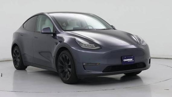 TESLA MODEL Y 2021 5YJYGAEE4MF212240 image
